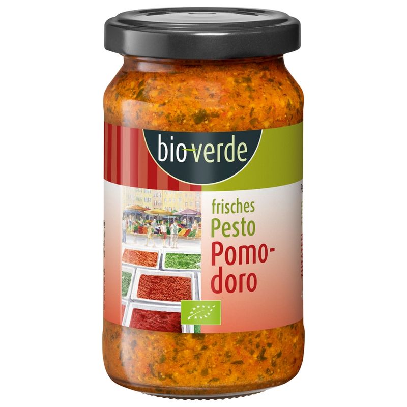 bio-verde Pesto Pomodoro - frisch 125 g - Produktbild