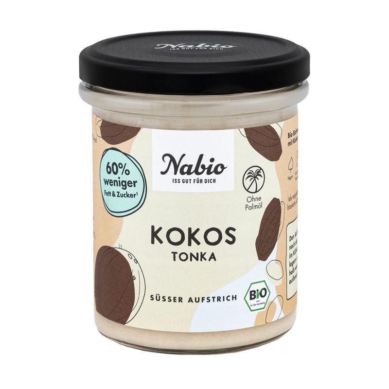 Nabio Nabio Süßer Aufstrich Kokos Tonka - Produktbild