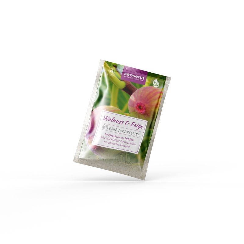 sensena Naturkosmetik Ganz Zart Peeling "Walnuss & Feige", 80 g - Produktbild