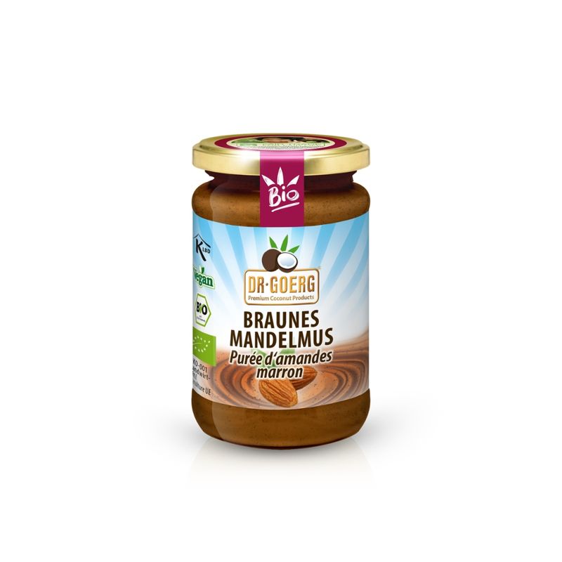 Dr. Goerg Dr. Goerg Premium Bio-Mandelmus geröstet mit Haut - Produktbild