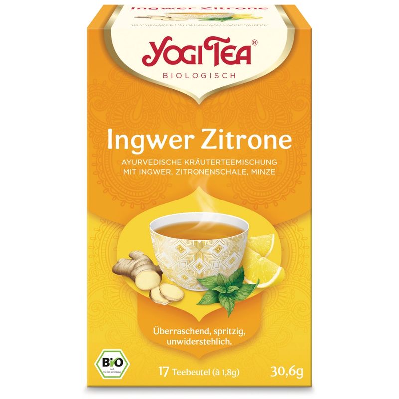 YOGI TEA Yogi Tea® Ingwer Zitrone Bio - Produktbild