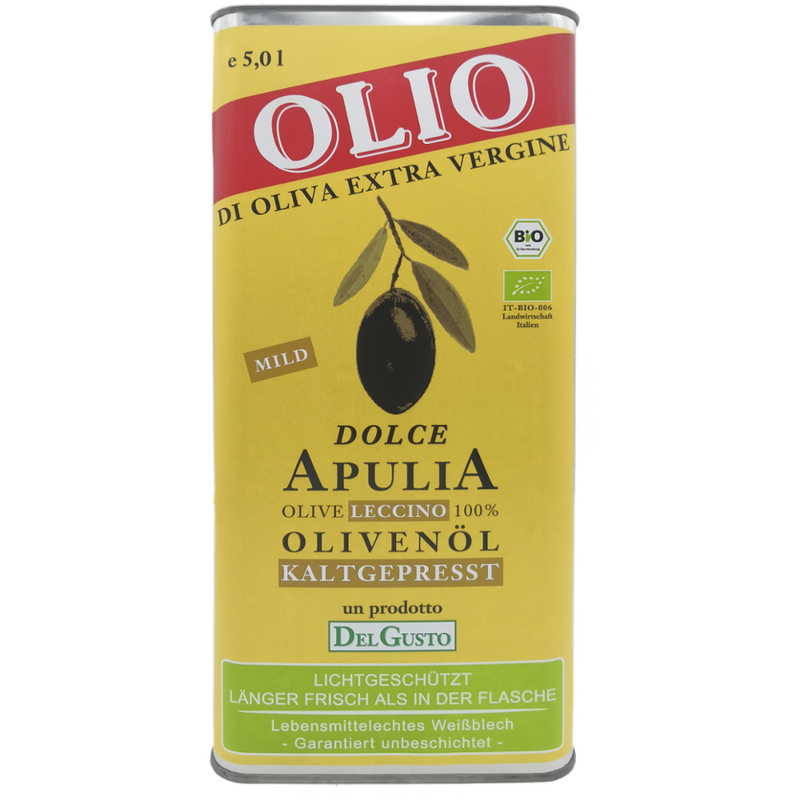 DelGusto Olivenöl DOLCE extra vergine mild - Produktbild