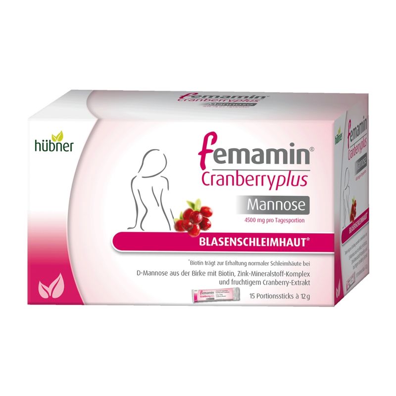 Hübner femamin Cranberry Plus Mannose - Produktbild