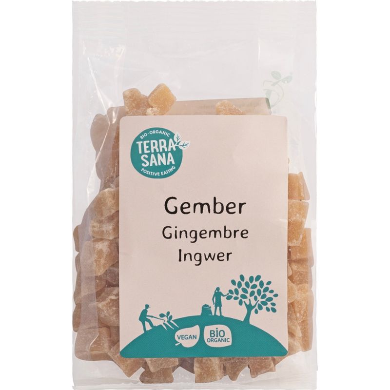TerraSana Ingwer kandiert - Produktbild