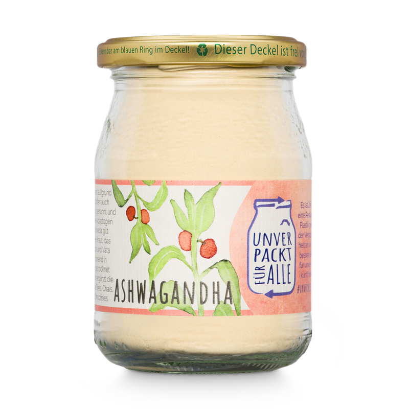 Unverpackt für alle Ashwagandha, EG Bio, MMP-kl, 150g - Produktbild
