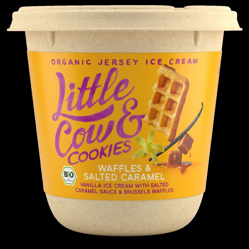 Little Cow & Cookies Little Cow & Cookies Waffles & Salted Caramel 435ml Bio+ - Produktbild