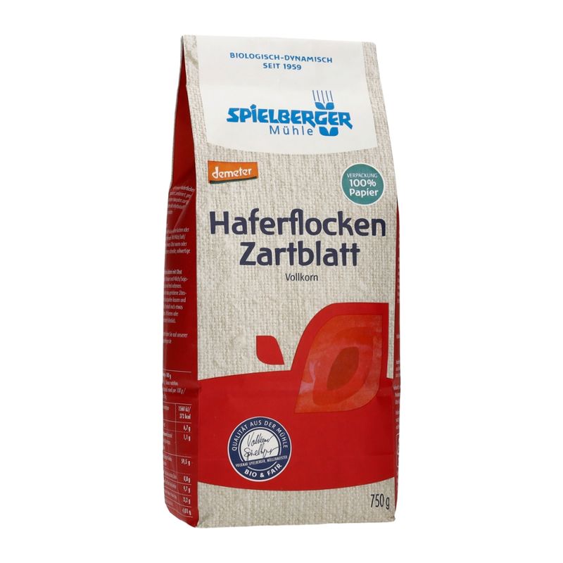 Spielberger Mühle Haferflocken Zartblatt, demeter - Produktbild