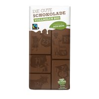 Bio Schokolade Vollmilch - Produktbild