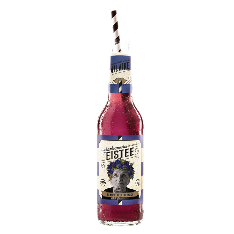 AiLaike Natural Beverages  AiLaike Blaubeer-Hibiskus Eistee - Produktbild