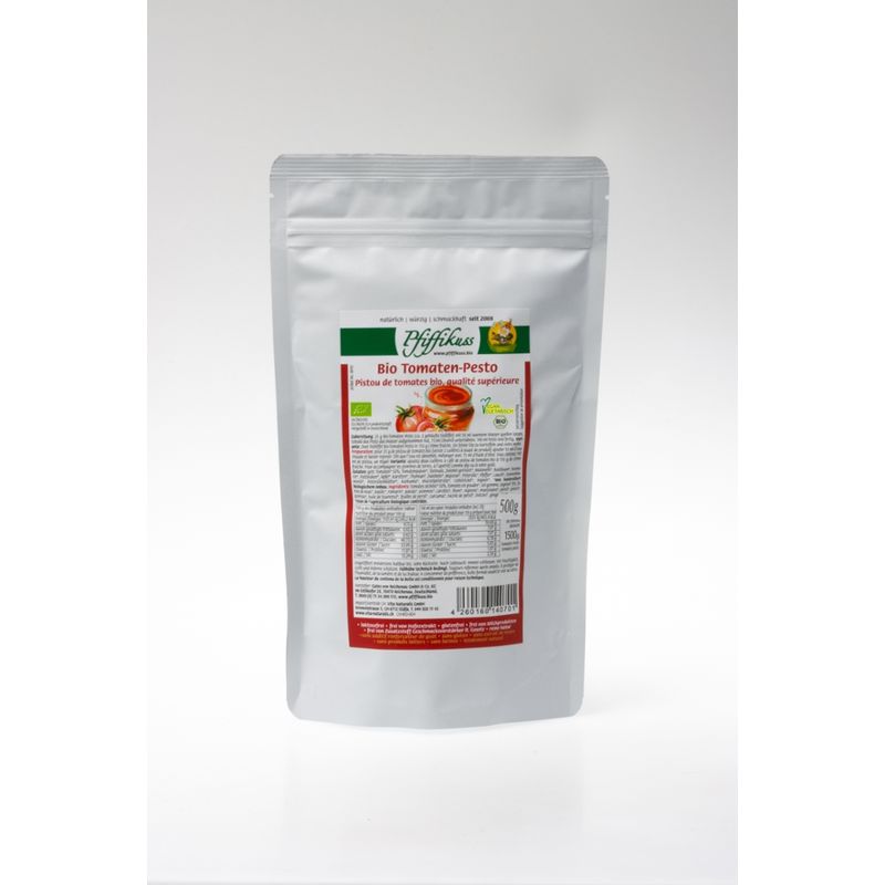 Pfiffikuss Gutes von der Reichenau Bio Trockenpesto Tomate 250g Beutel - Produktbild