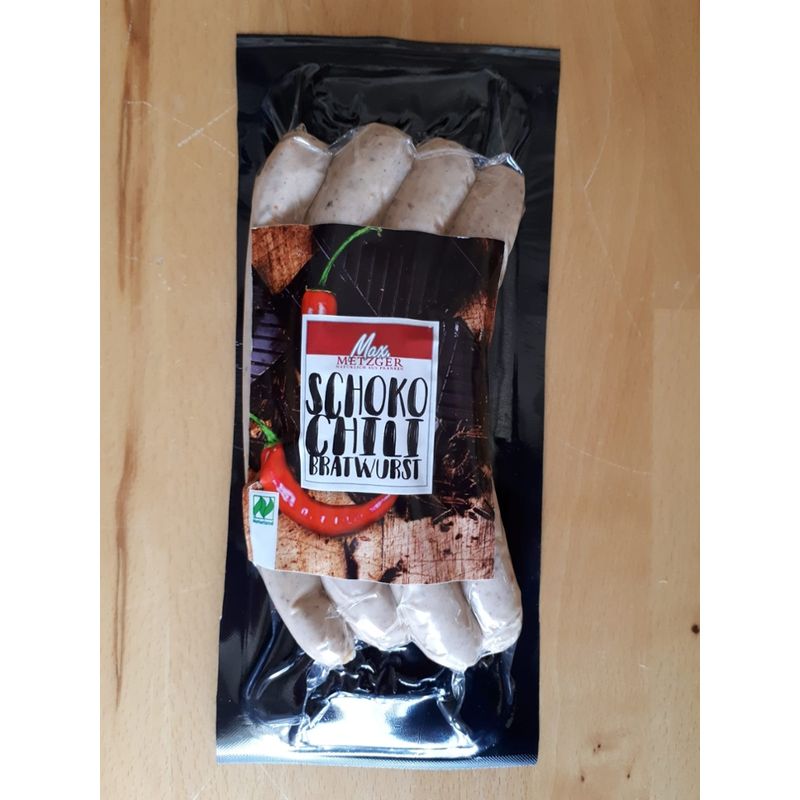 Metzger Max Bio Schoko Bratwurst - Produktbild