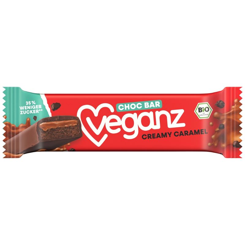 Veganz BIO Veganz Choc Bar Creamy Caramel 50g - Produktbild