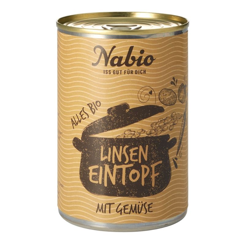 Nabio Nabio Eintopf Linsen Eintopf - Produktbild