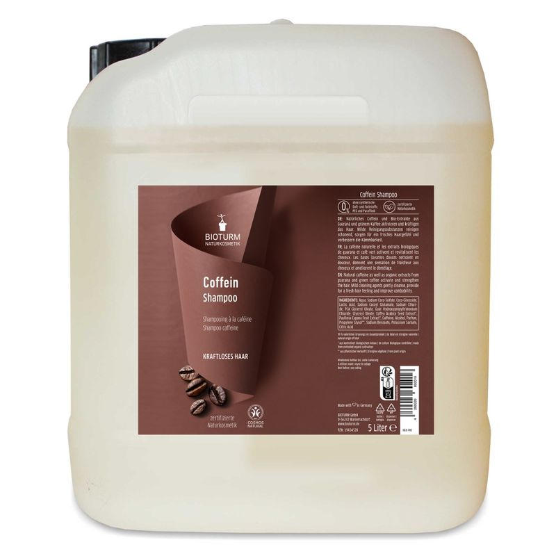 BIOTURM BIOTURM Coffein Shampoo 5 Liter - Produktbild