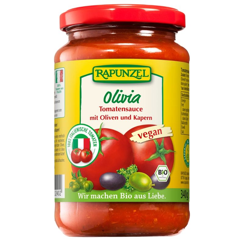 Rapunzel Tomatensauce Olivia - Produktbild