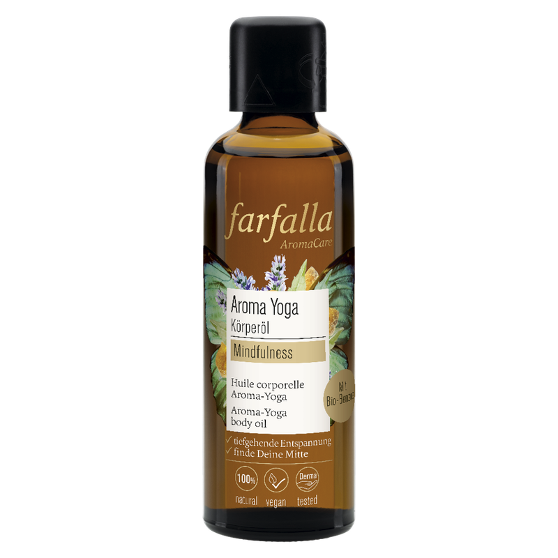 farfalla Mindfulness, Aroma-Yoga Körperöl, 75ml - Produktbild