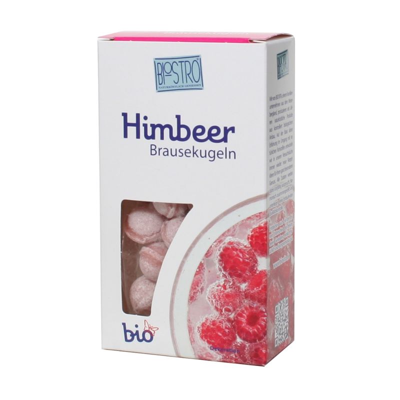 TÜM Bio Himbeer-Brausekugeln - Produktbild