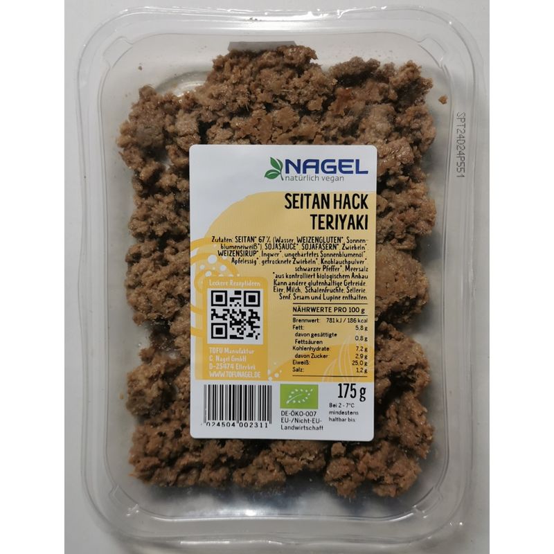 NAGEL Seitan Hack Teriyaki 175g - Produktbild