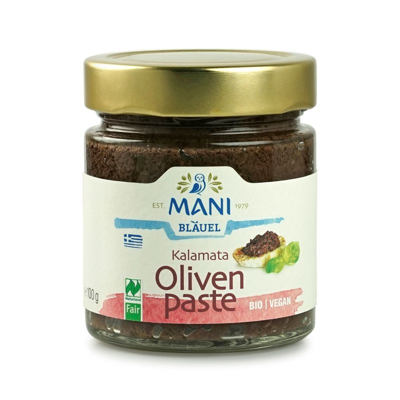 MANI® MANI Kalamata Olivenpaste, bio, NL Fair - Produktbild