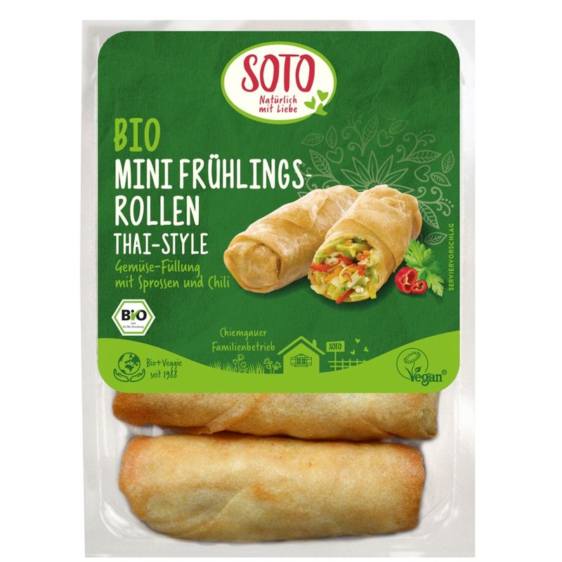 SOTO Bio Mini Frühlingsrollen Thai-Style - Produktbild