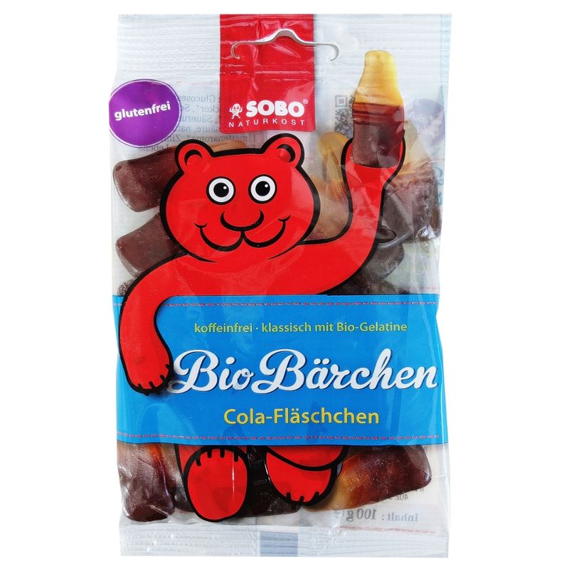 Sobo Bio-Bärchen Cola-Fläschchen (ab MHD 28.02.2024) - Produktbild