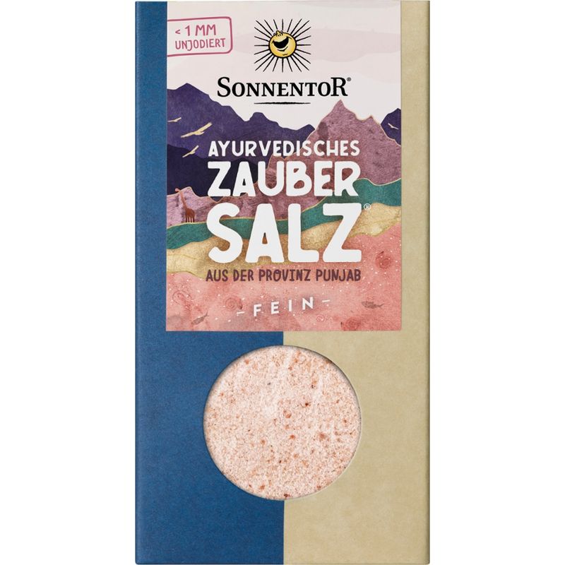 Sonnentor Ayurvedisches Zaubersalz® fein, Packung - Produktbild