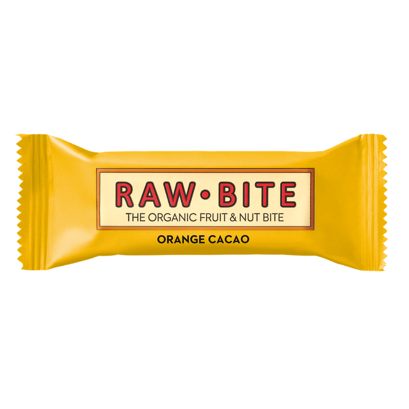 Raw Bite Fruchtriegel Orange Cacao - Produktbild