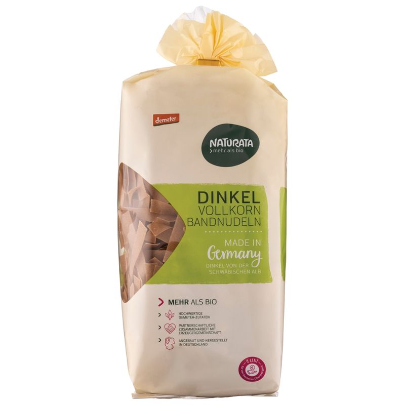 NATURATA Bandnudeln, Dinkelvollkorn - Produktbild