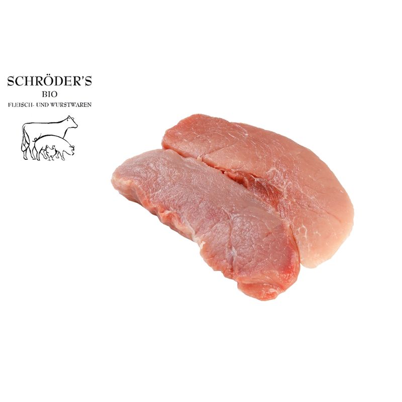 Schröder's Bio Fleisch- und Wurstwaren Schweineschnitzel 2er je ca. 180 g - Produktbild