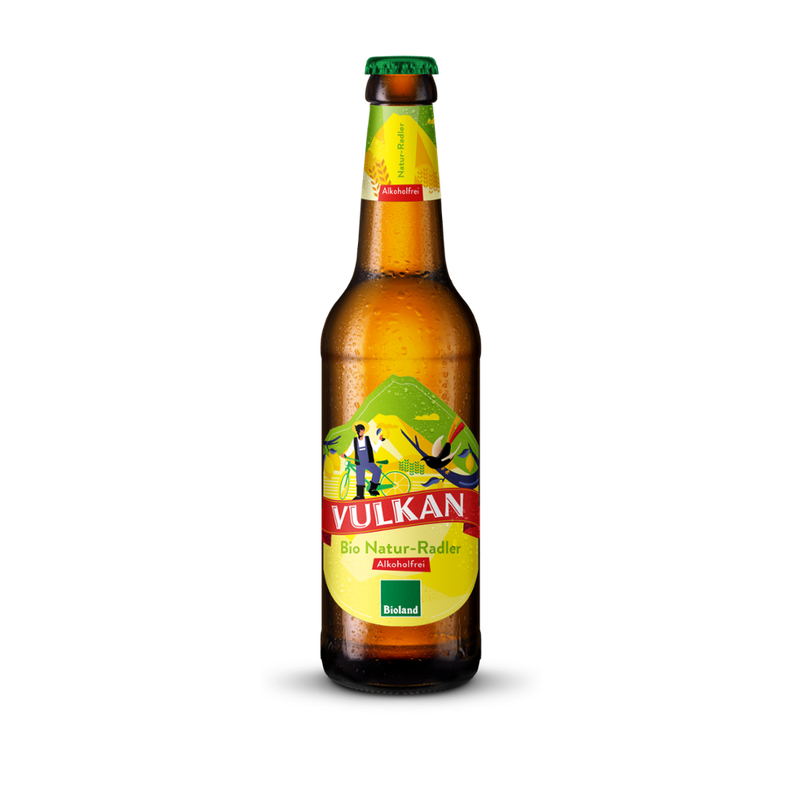 VULKAN Vulkan BIO Natur-Radler alkoholfrei 0,33l LN - Produktbild