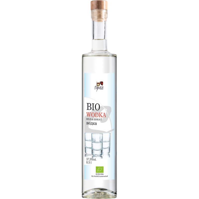 Spitz BIO-Wodka0.5 l, 37,5 vol% - Produktbild