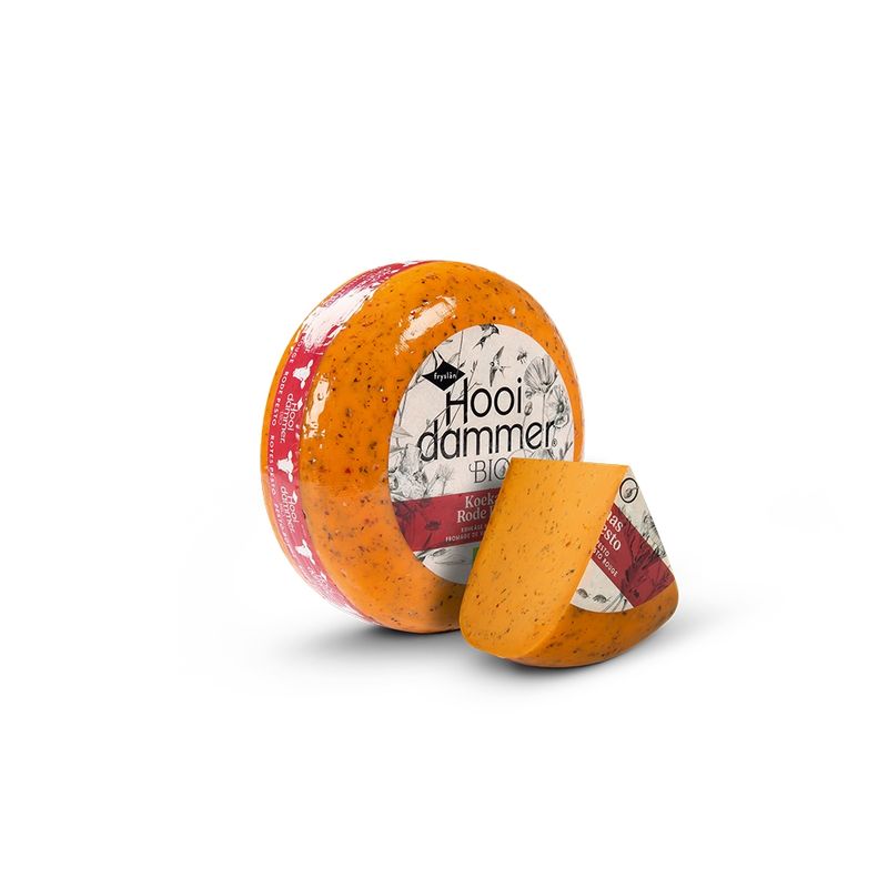 Hooidammer Hooidammer Käsezubereitung aus Bio Schnittkäse Rotes Pesto Kräuter 4/5kg mindestens 50% Fett i. Tr. - Produktbild