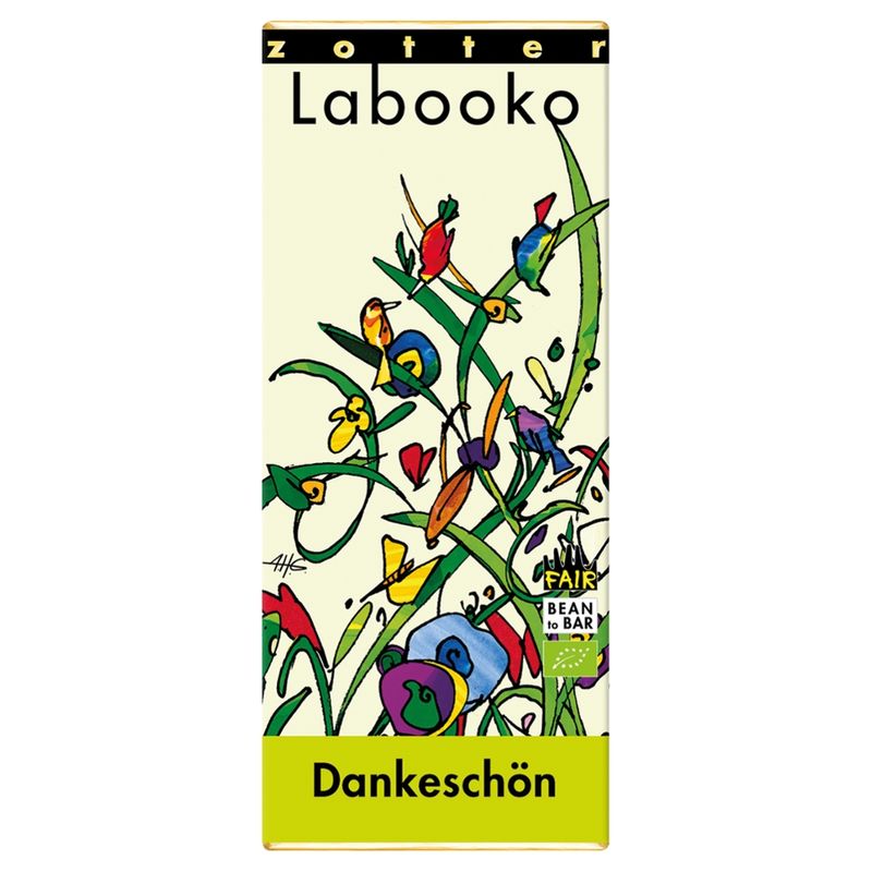 Zotter Schokolade Labooko Dankeschön – Karamell + Kaffee - Produktbild