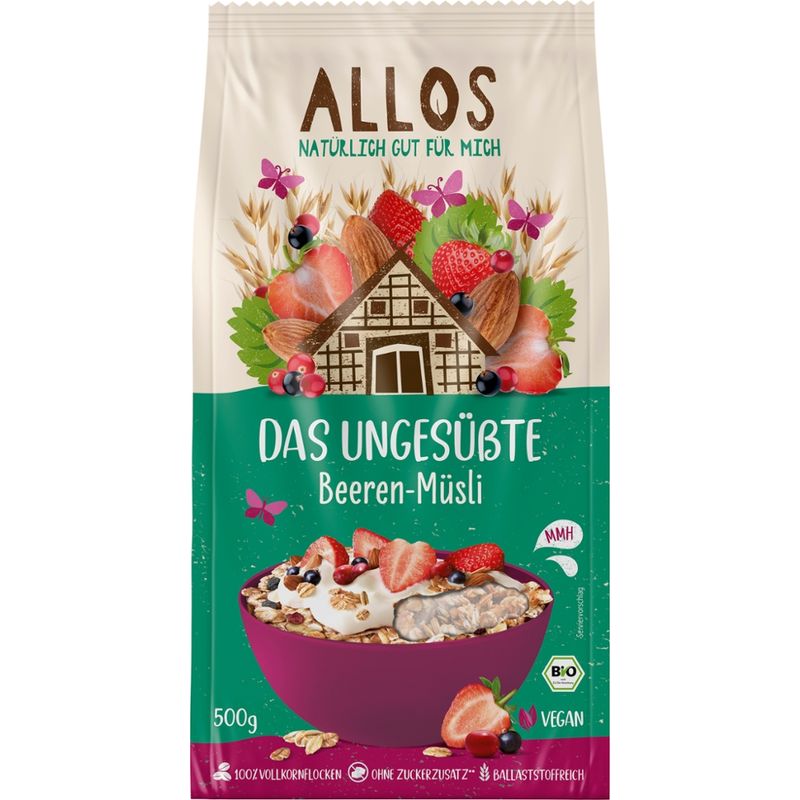 Allos Das Ungesüßte Beeren-Müsli - Produktbild