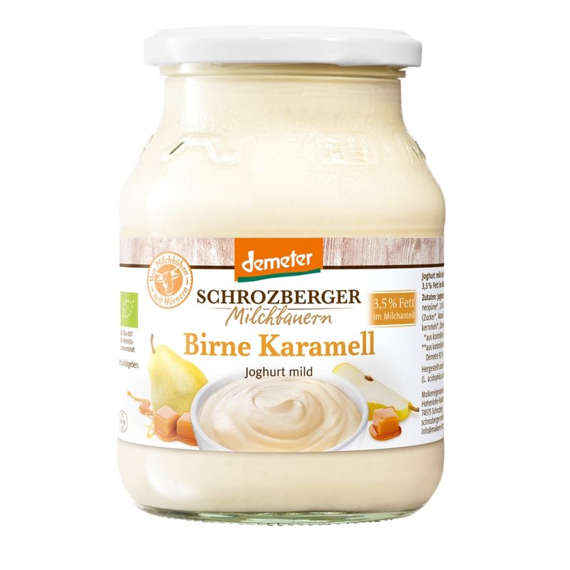 Schrozberger Milchbauern Dem. Birne-Karamell J. 500 g* - Produktbild