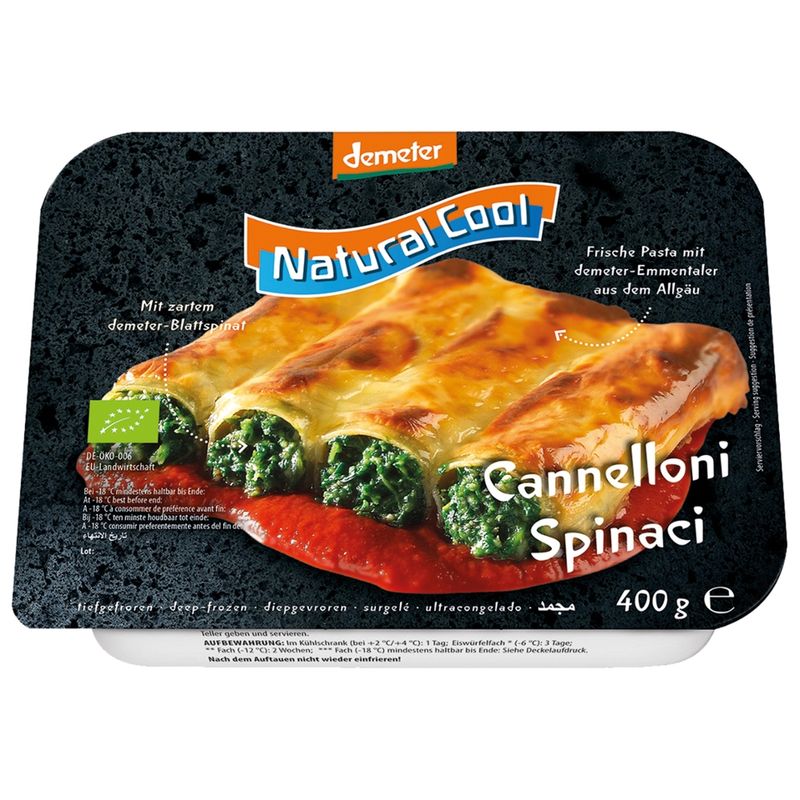 Natural Cool Cannelloni Spinaci - Produktbild