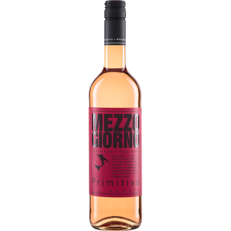 Riegel Eigenmarke MEZZOGIORNO Primitivo Rosato IGT - Produktbild