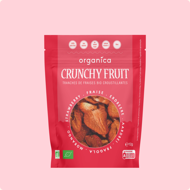 Organica Gefriergetrocknete Bio-Erdbeeren - Produktbild