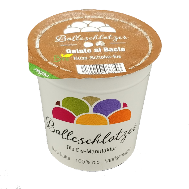 Bolleschlotzer Gelato al Bacio Bio-Sorbet 140 ml Becher - Produktbild