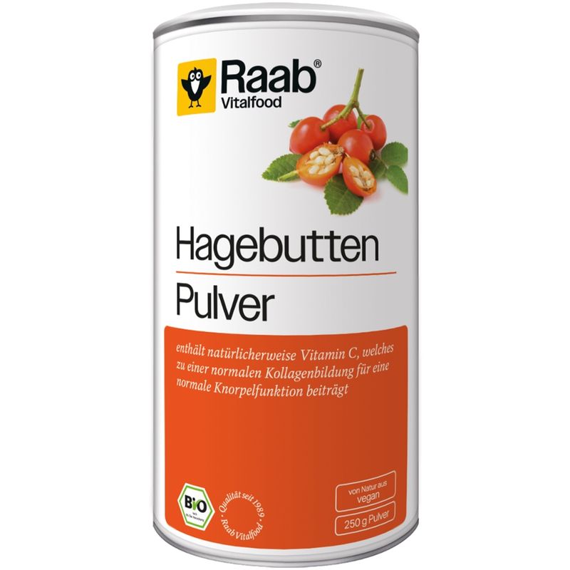 Raab Vitalfood BIO Hagebutten Pulver - Produktbild