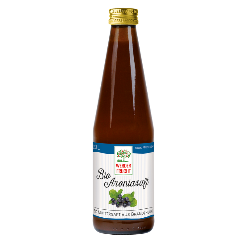 Werder Frucht Werder Frucht Bio Aroniasaft 330ml Mehrweg - Produktbild