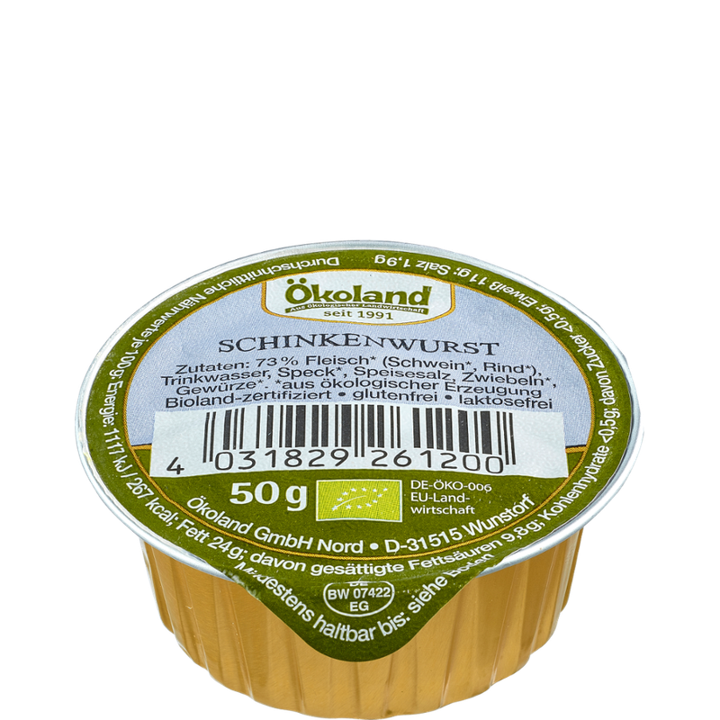 ÖKOLAND Schinkenwurst in Gourmet-Qualität - Produktbild