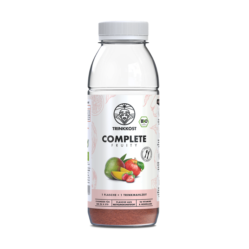 TRINKKOST TRINKKOST BIO COMPLETE Fruity, 120 g Flasche rPET - Produktbild