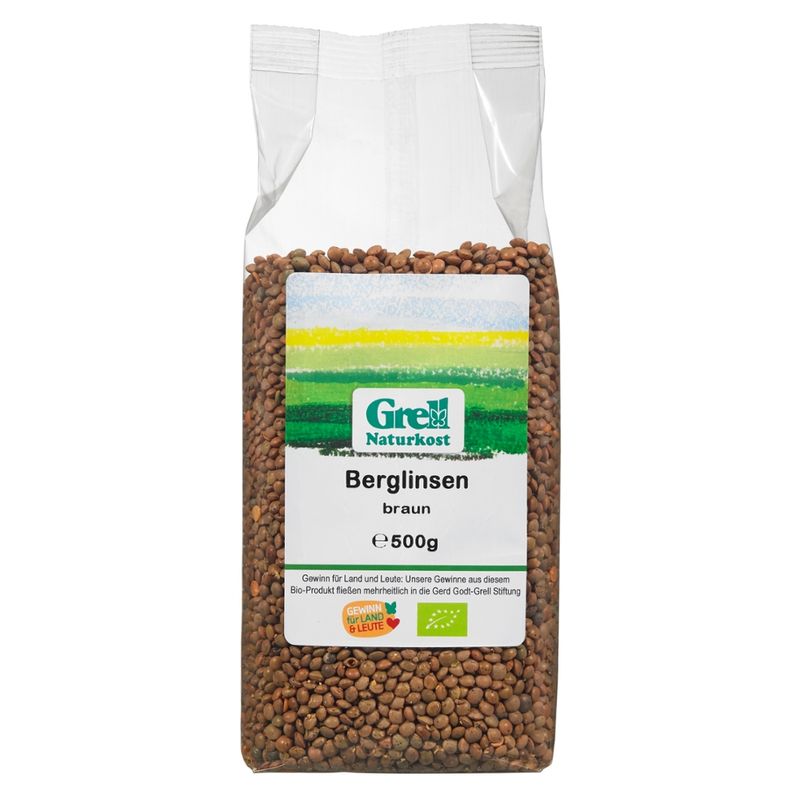 Grell Naturkost Berglinsen braun - Produktbild