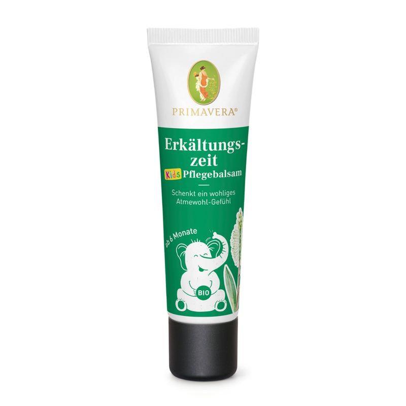 PRIMAVERA Erkältungszeit Baby & Kinder Pflegebalsam bio - Produktbild