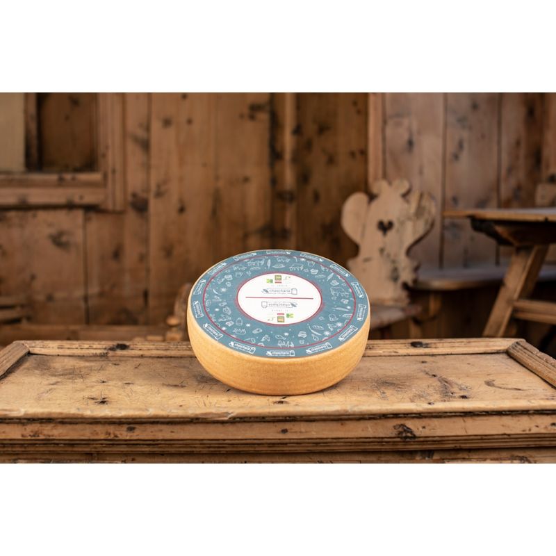 InterCheese 104165_Bündner Bergkäse "Bio VK" (Val Müstair), 5 Monate, Laib ca. 5 kg - Produktbild