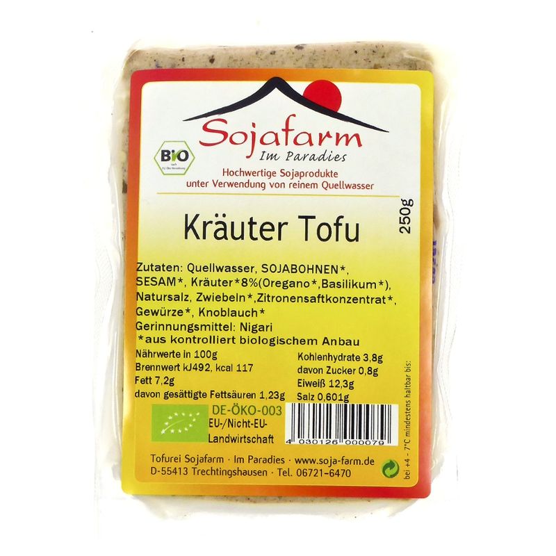 Sojafarm Kräuter Tofu - Produktbild