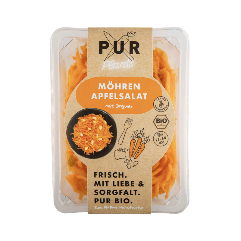 PUR Bio-Manufaktur Wortel-Appelsalade met gember - Produktbild