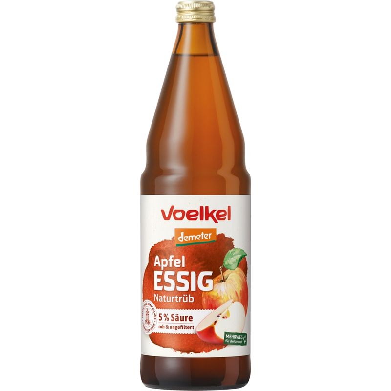 Voelkel Apfelessig naturtrüb - Produktbild