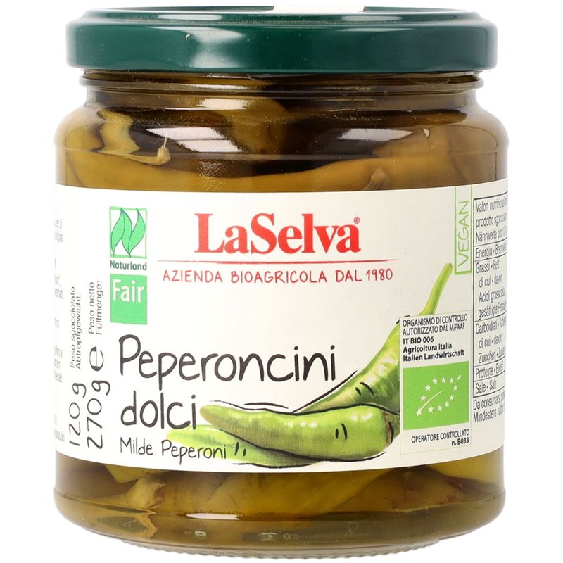 LaSelva Milde Peperoni - Produktbild